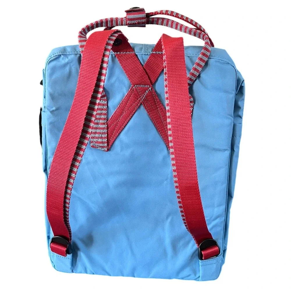Fjallraven Kanken Backpack 16L Air Blue Striped NWT Water Resistant 23510